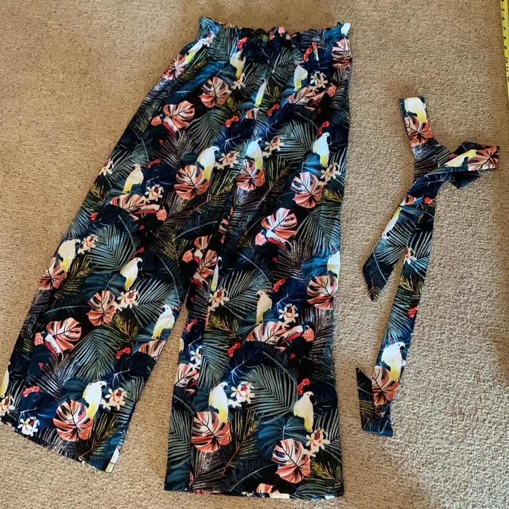 Women’s Tropical Frilled Pants